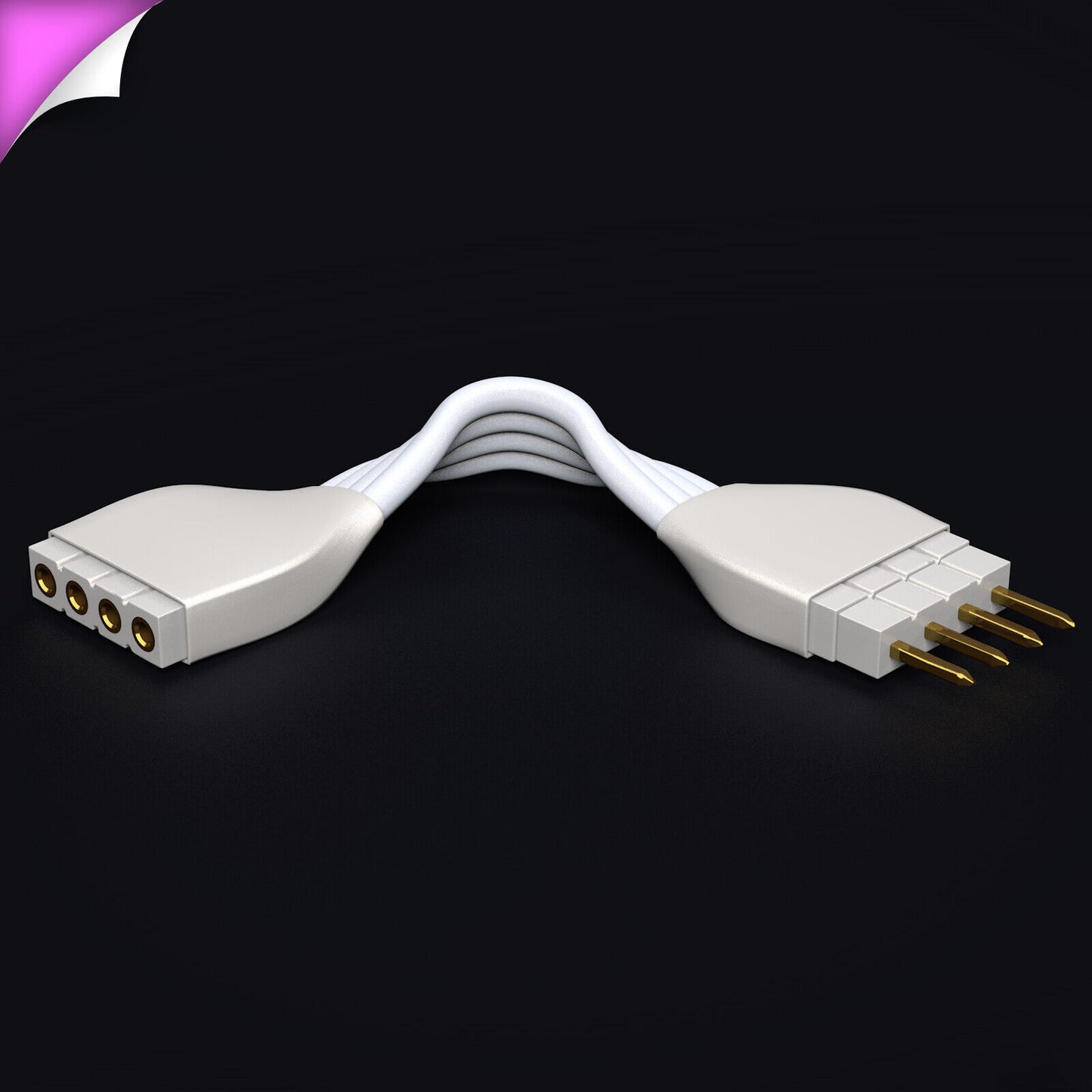 Gradient - HOEKSTUK Kabel | W