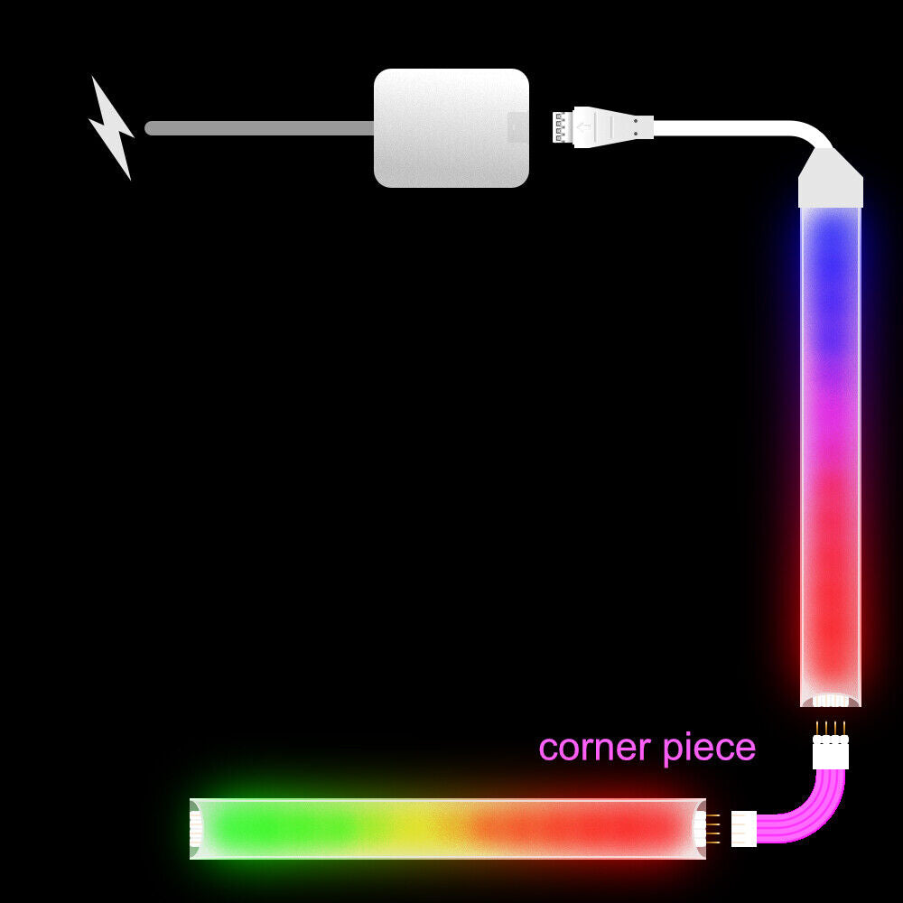 Gradient - HOEKSTUK Kabel | W