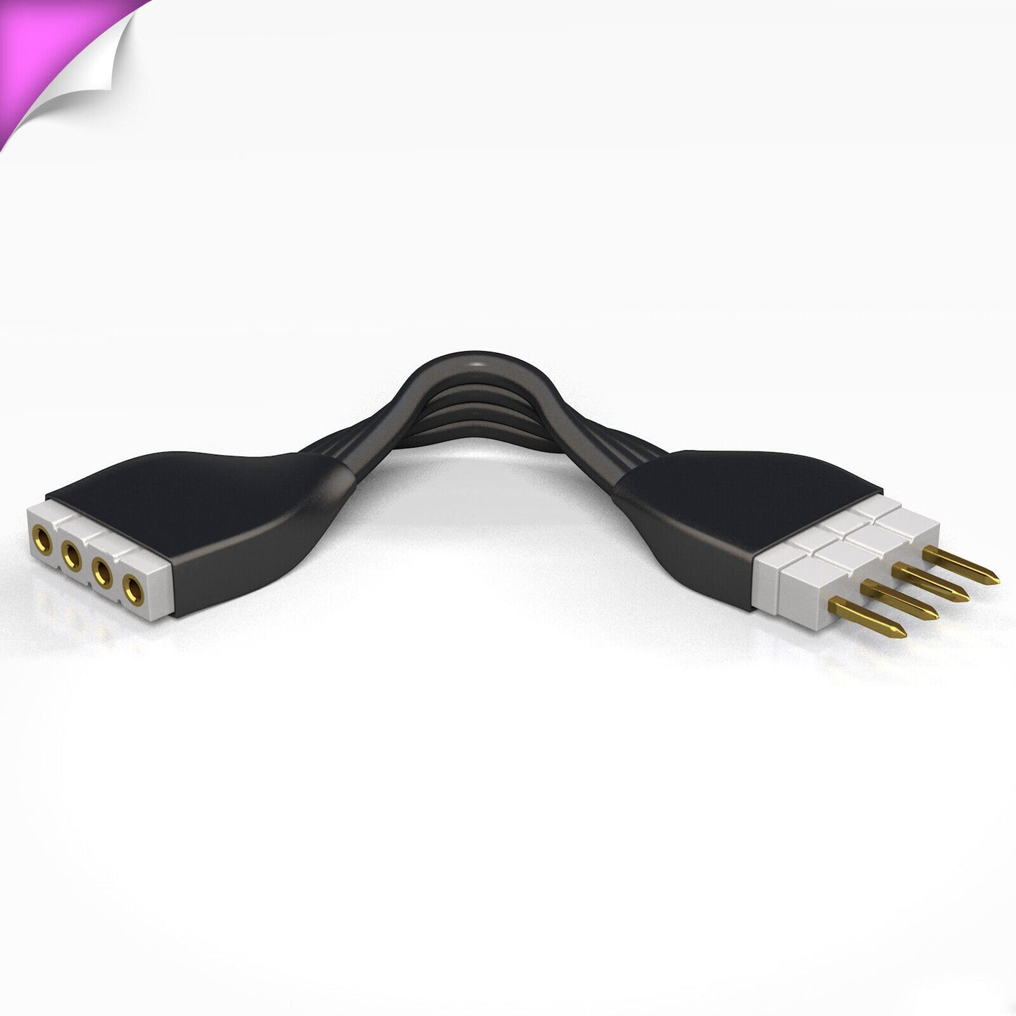 Gradient - ECKE Stück Kabel | W