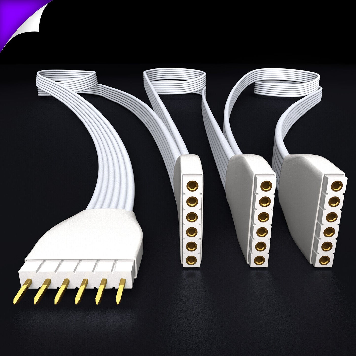 Plus V2 & V3 - Parallelle kabel | WITTE Multi Point Splitter 3,4,5,6,7,8+ weg | in meters
