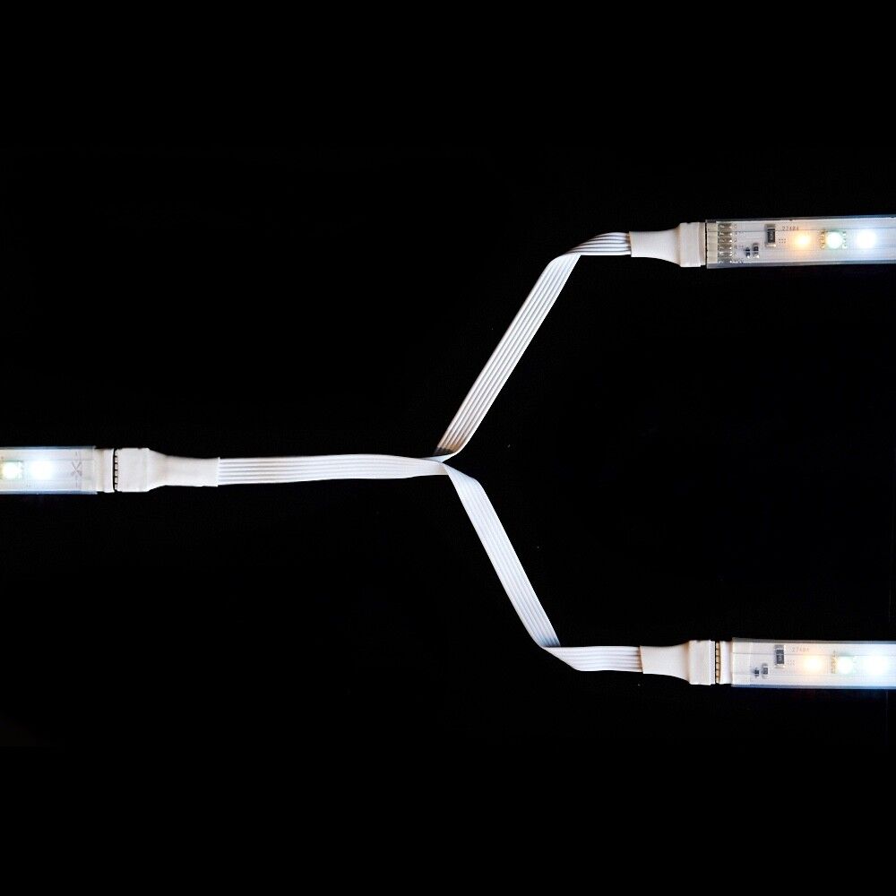 Plus V2 & V3 - Splitter ZWART | LIGHTSTRIP > Verlengstuk & Verlengstuk | in Voeten